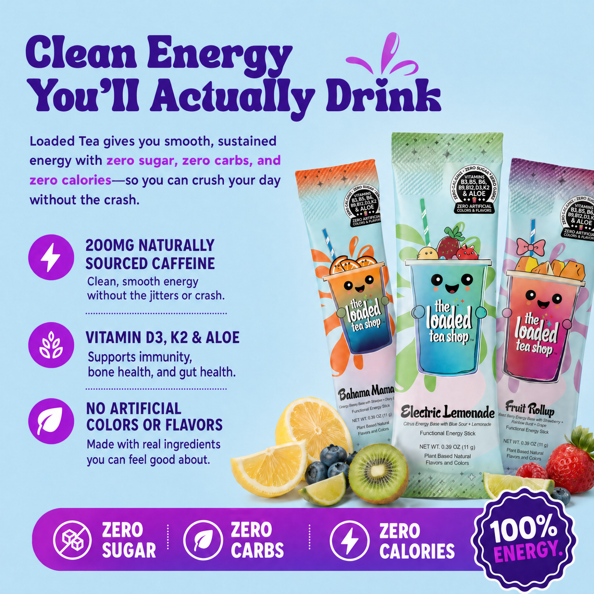 Bahama Mama | Cherry, Lime & Pineapple Flavor