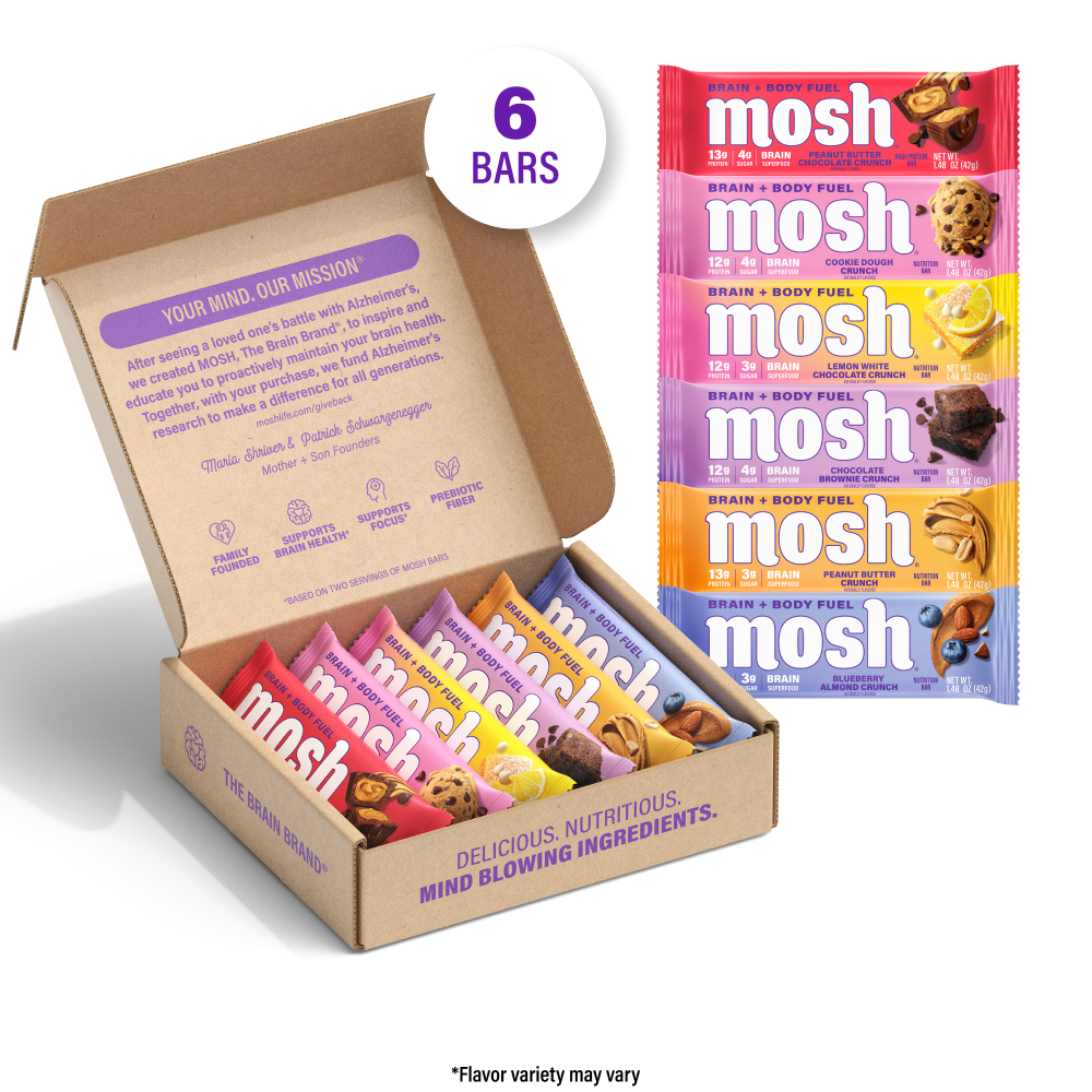 MOSH Best Sellers | Six-Flavor Trial Pack