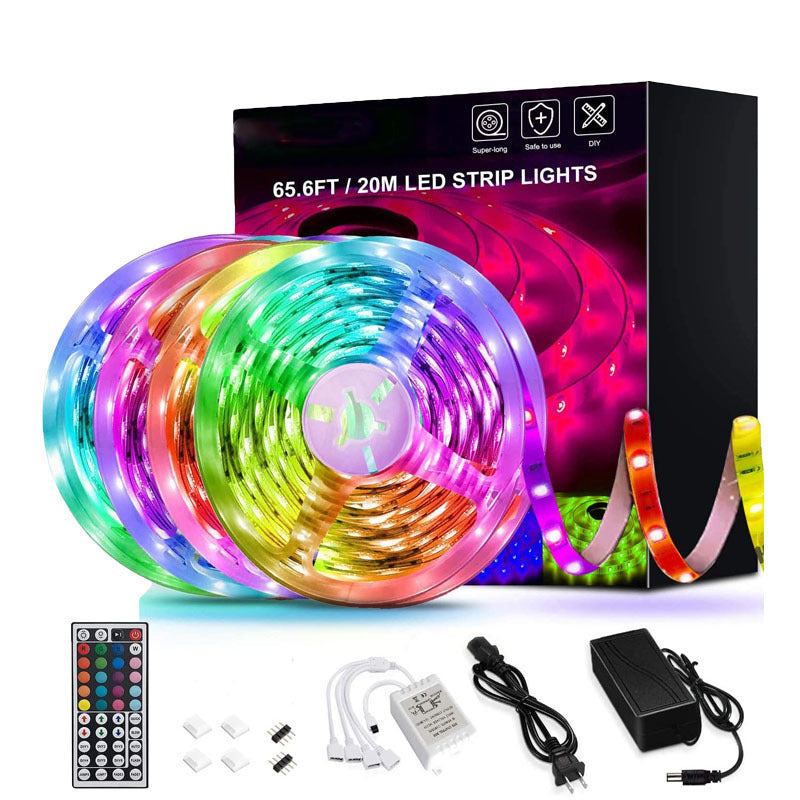 RGB LED Strip Lights | Remote-Controlled Indoor Lighting