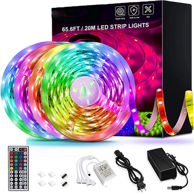 RGB LED Strip Lights | Remote-Controlled Indoor Lighting