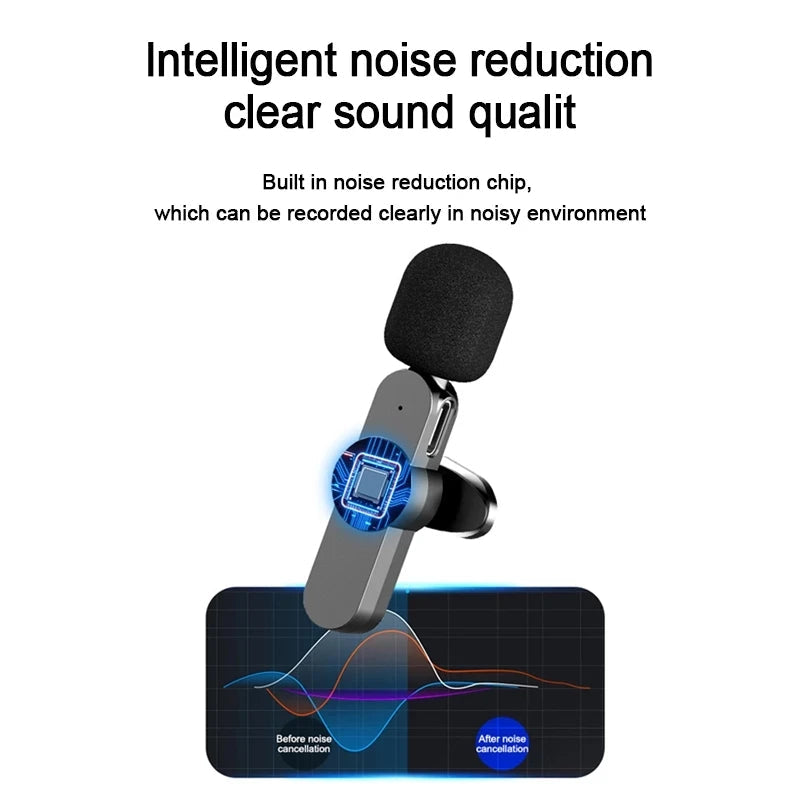 Wireless Lavalier Microphone | Phone Receiver