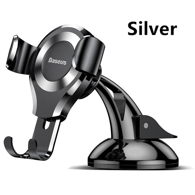 Gravity Car Phone Mount | Suction-Cup Holder