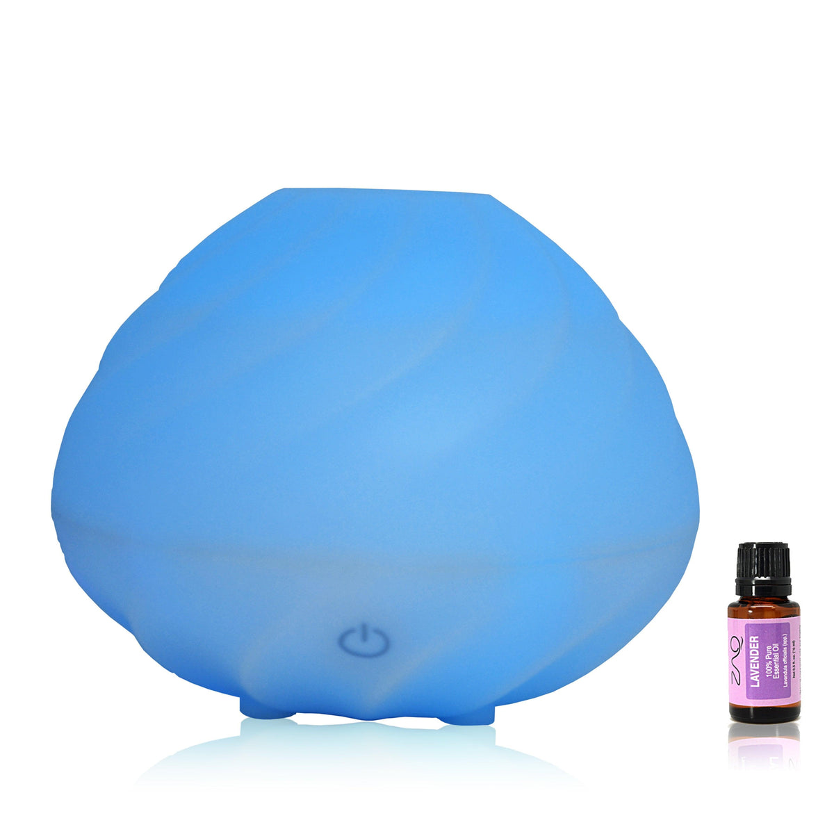 ZAQ Swirl 240ml Essential Oil Diffuser | Lavender Oil Included