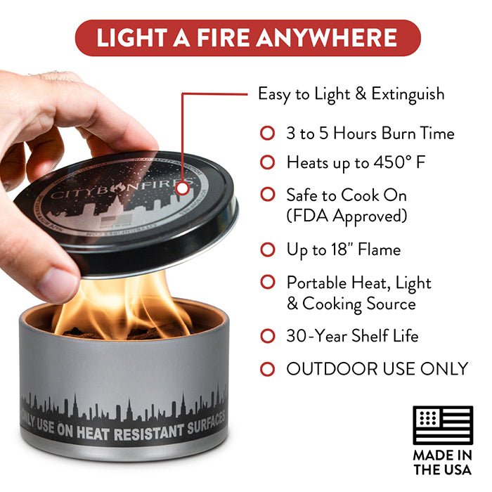 City Bonfire | Portable Outdoor Fire Pit