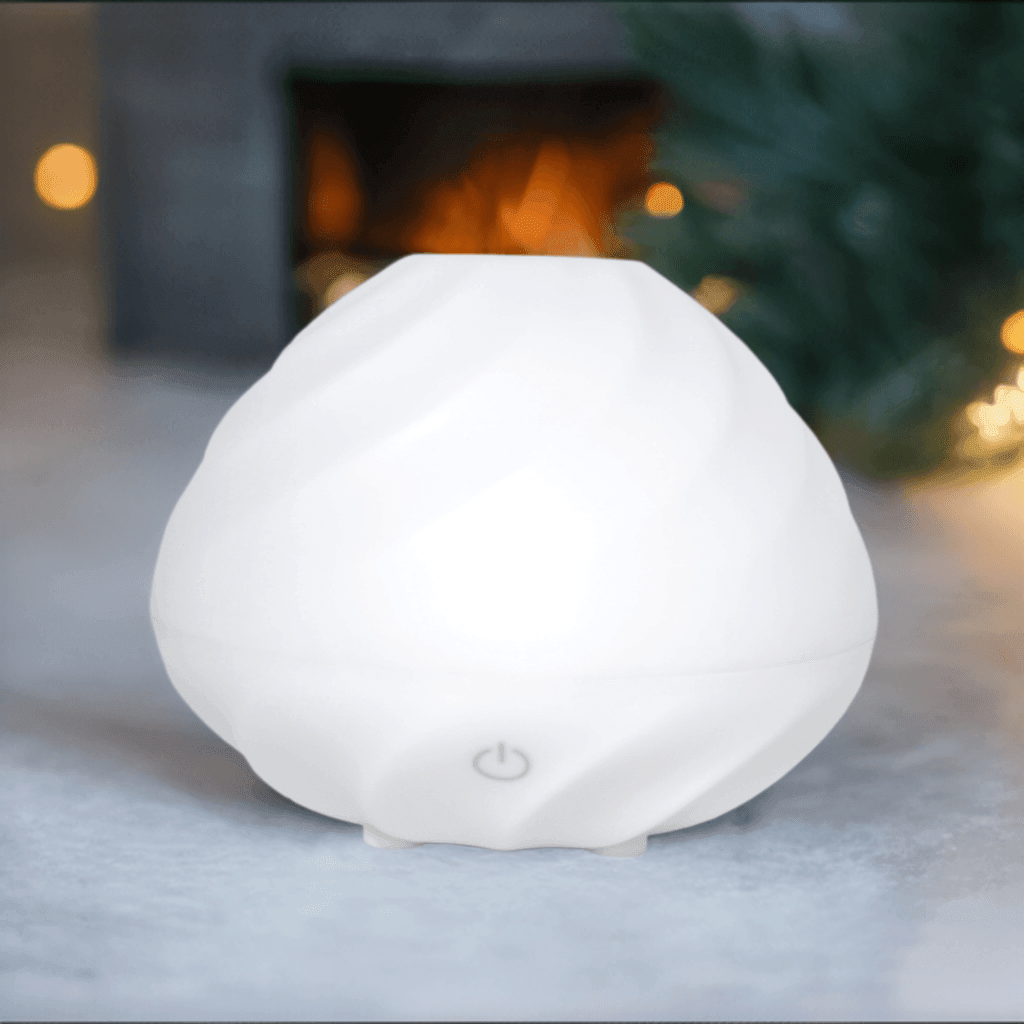 ZAQ Swirl 240ml Essential Oil Diffuser | Lavender Oil Included