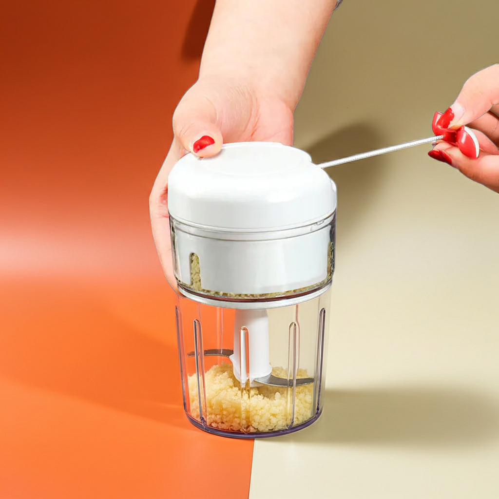 Craftique Manual Food Chopper | Vegetable & Garlic Cutter