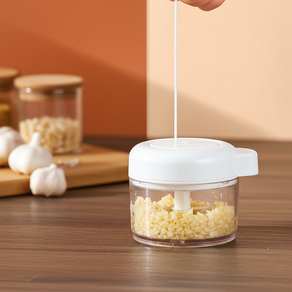 Craftique Manual Food Chopper | Vegetable & Garlic Cutter